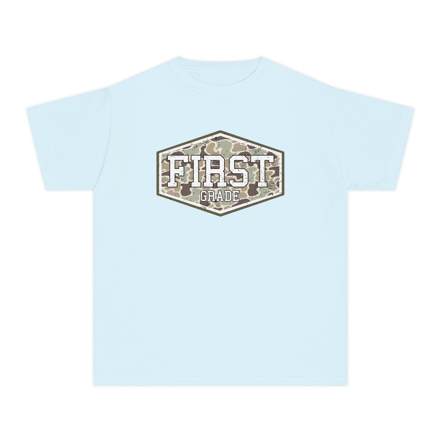 First Grade Camo Tee (Comfort Color)