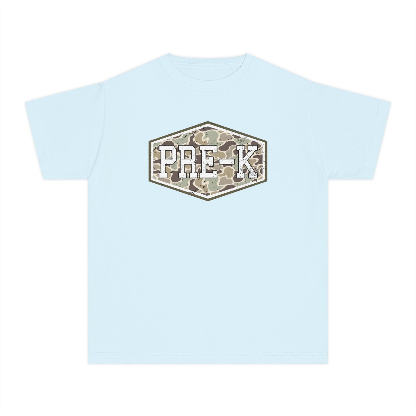 Camo Pre-K Tee (Comfort Color)
