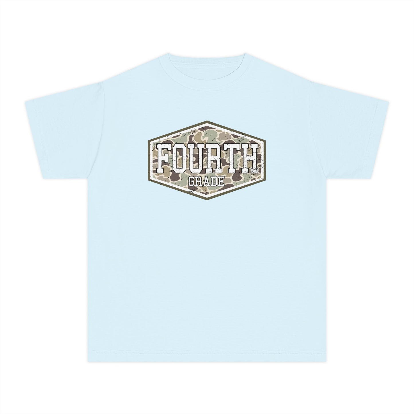 Fourth Grade Camo Tee