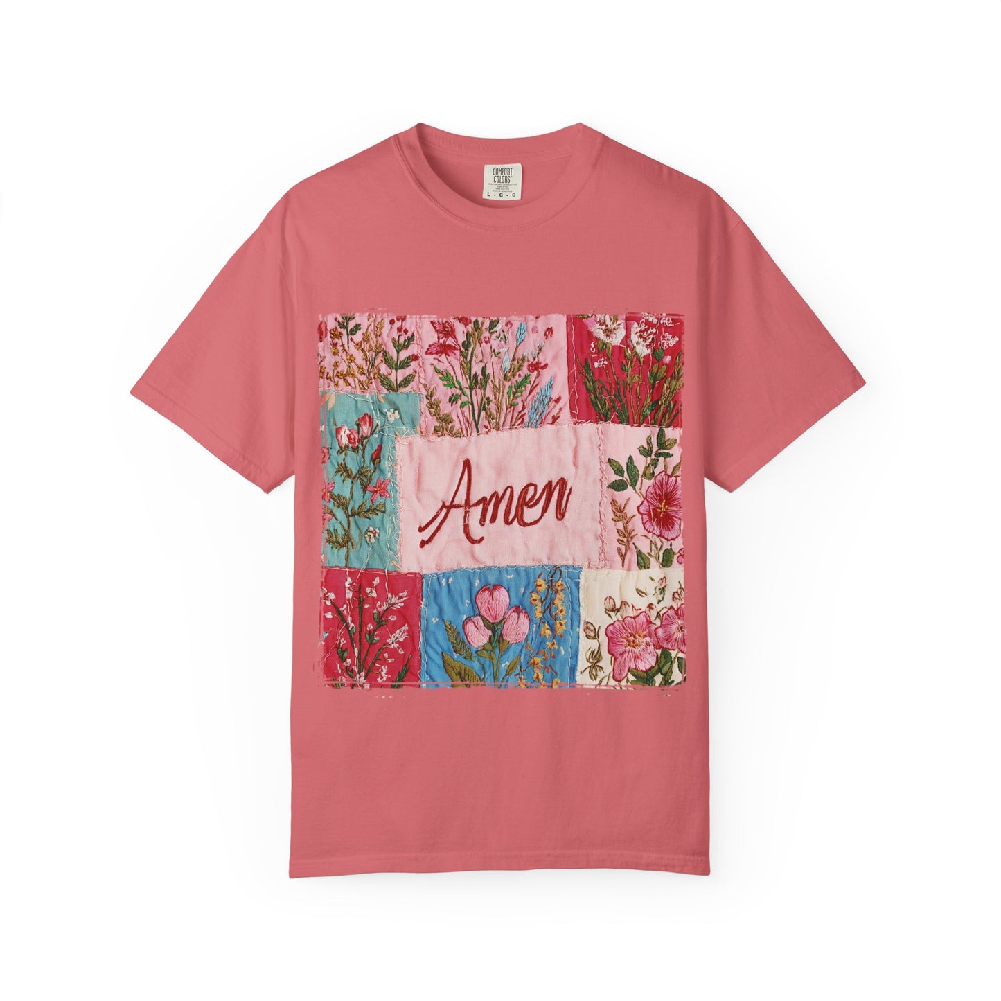 Amen Patchwork Tee
