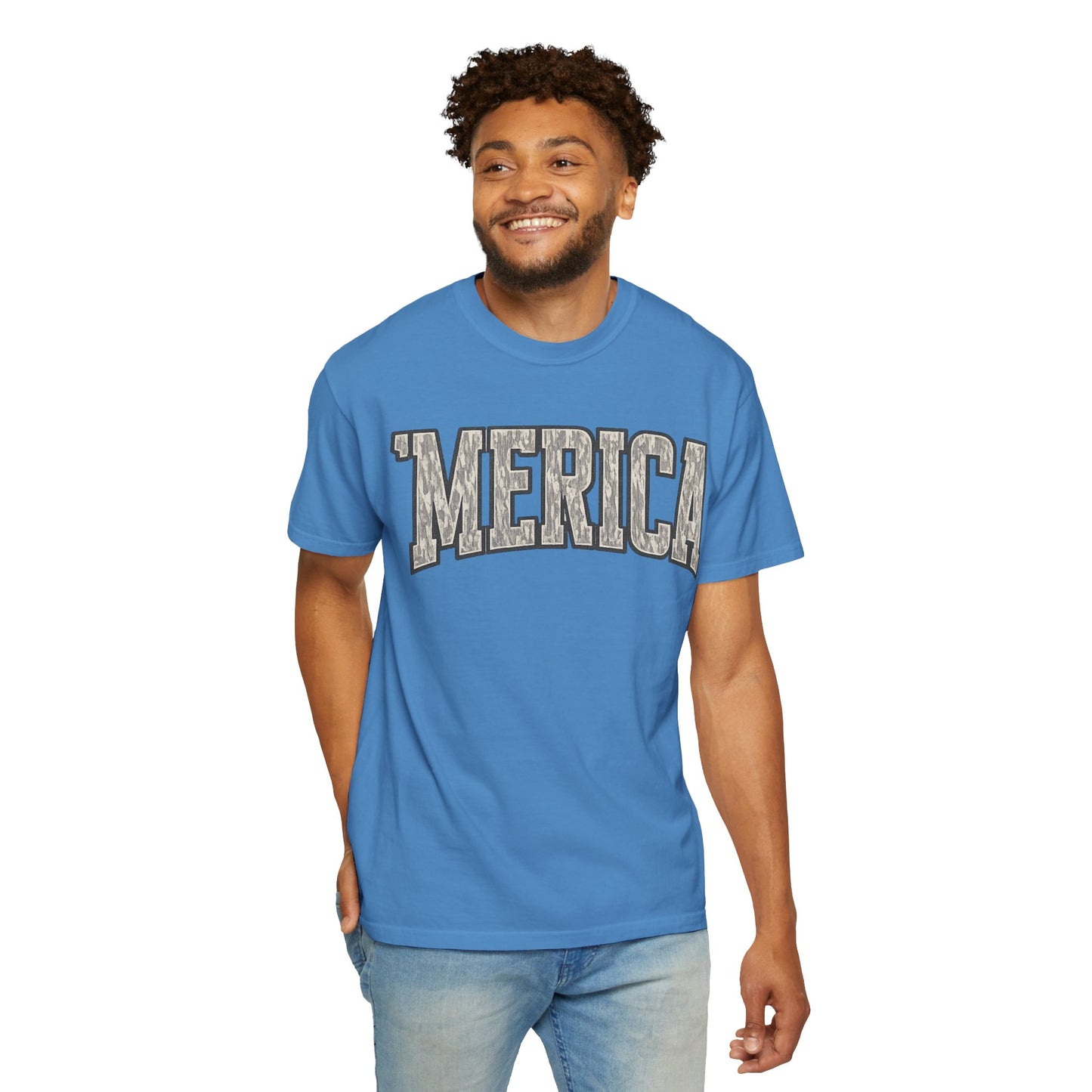 'MERICA Camo Graphic Tee