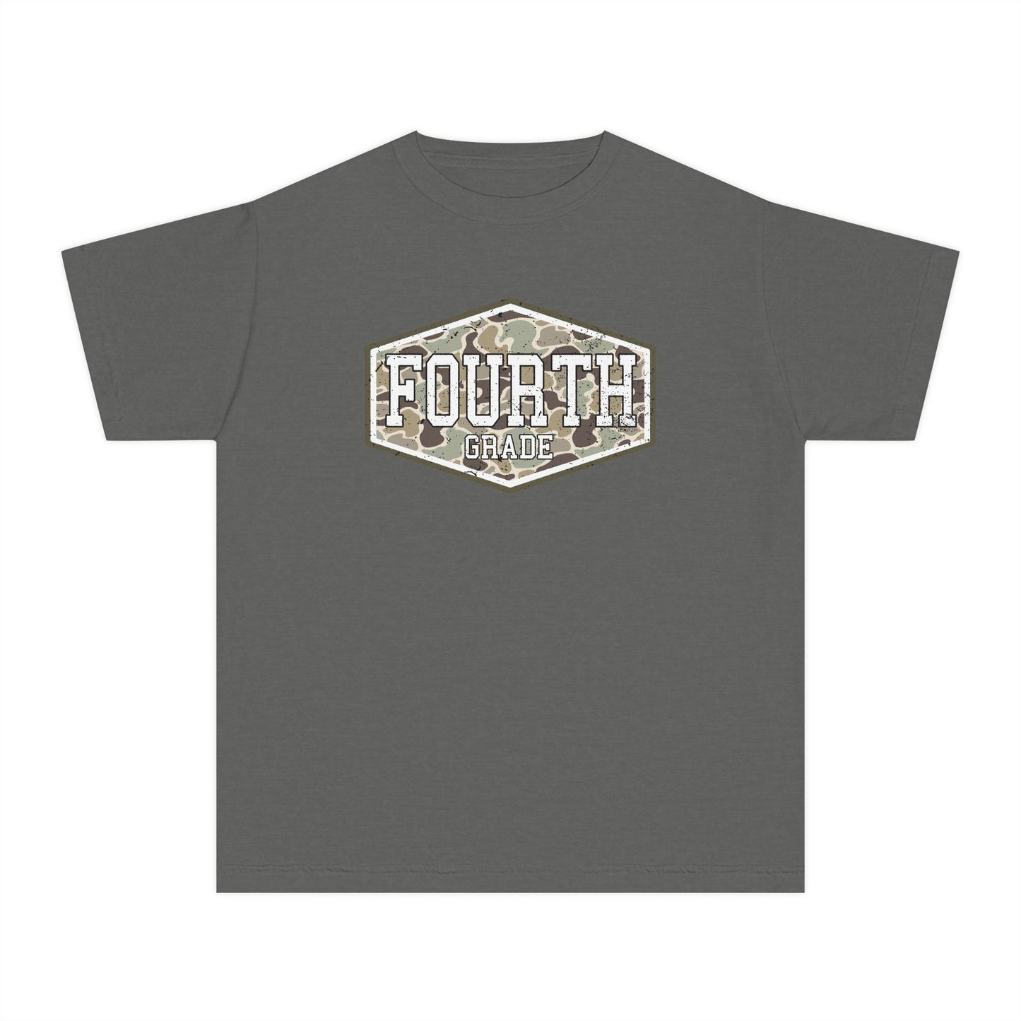 Fourth Grade Camo Tee