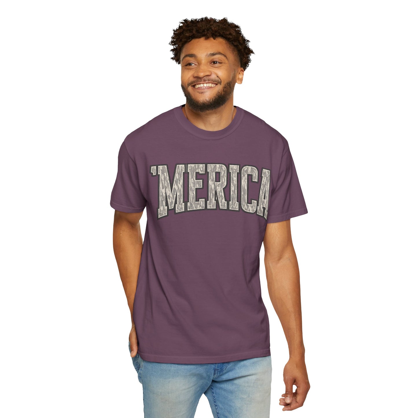 'MERICA Camo Graphic Tee