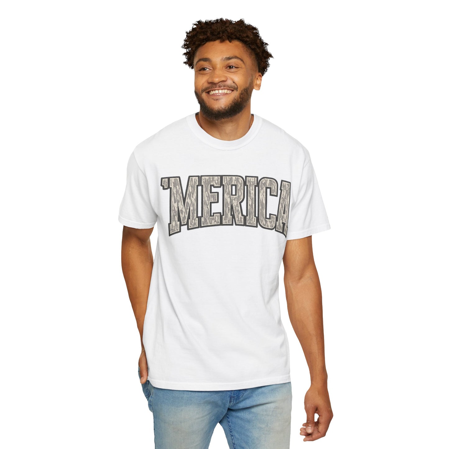 'MERICA Camo Graphic Tee
