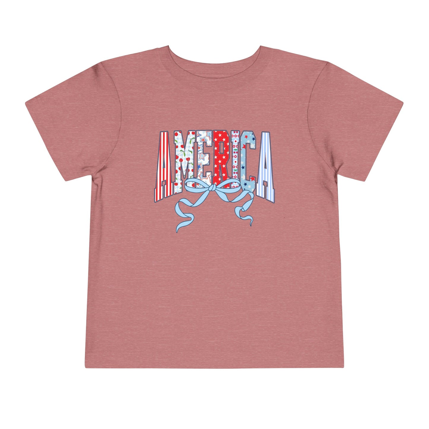Coquette Patriotic Toddler Tee