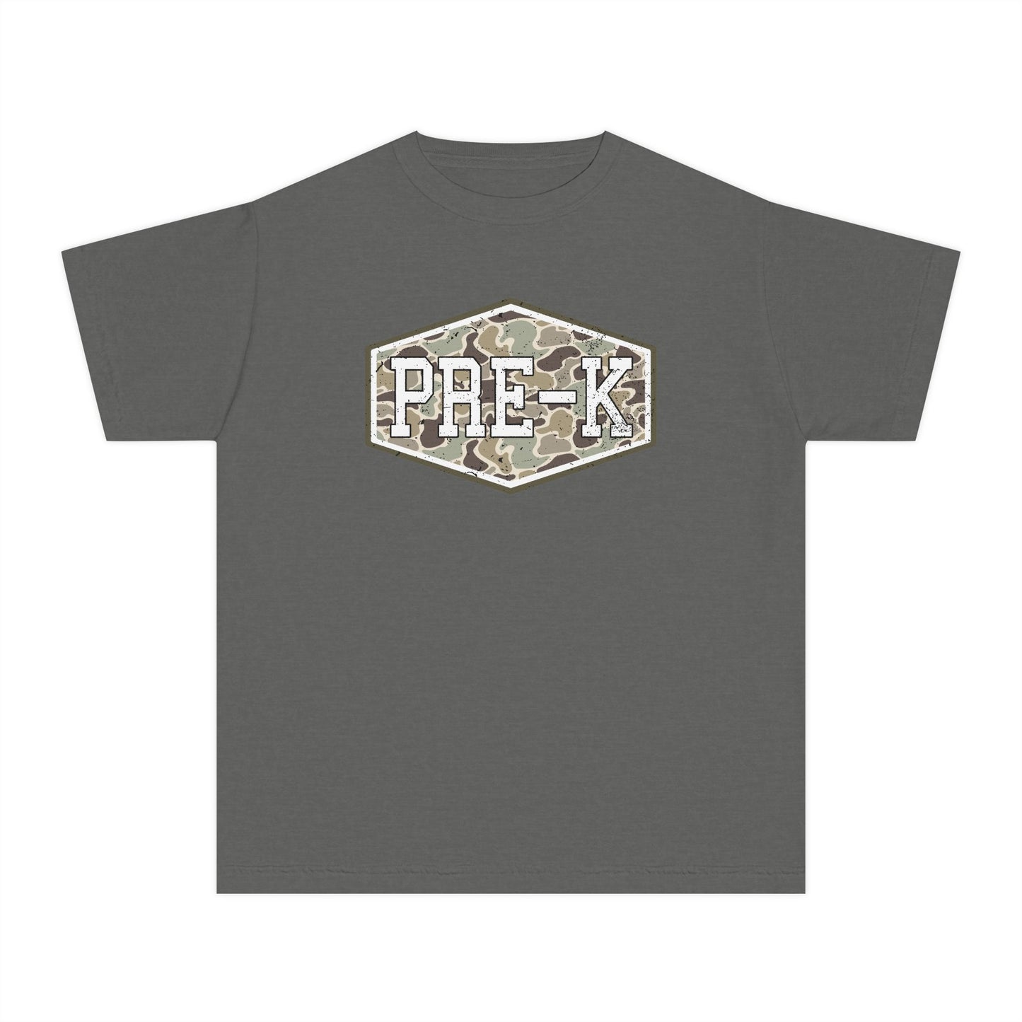 Camo Pre-K Tee (Comfort Color)