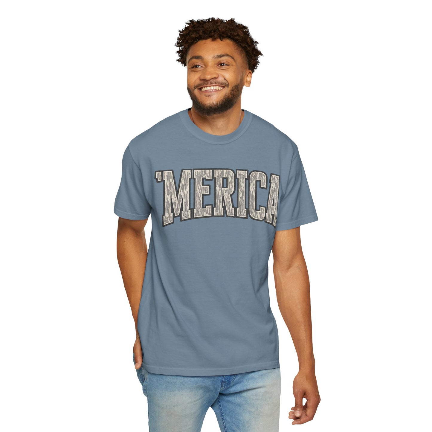 'MERICA Camo Graphic Tee