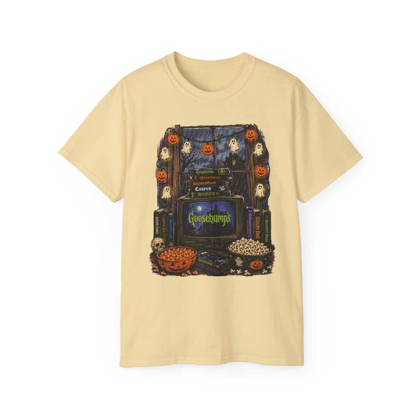 Goosebumps Retro Arcade Halloween Tee