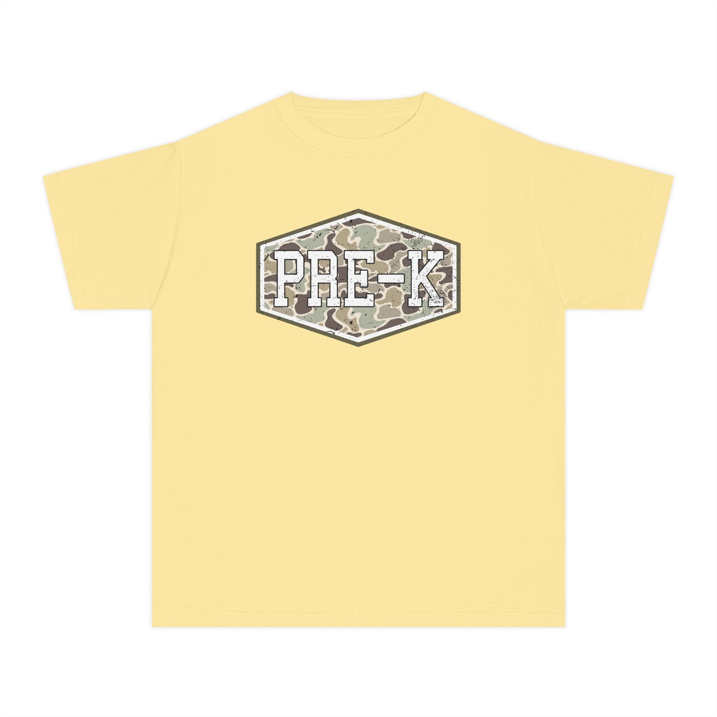 Camo Pre-K Tee (Comfort Color)