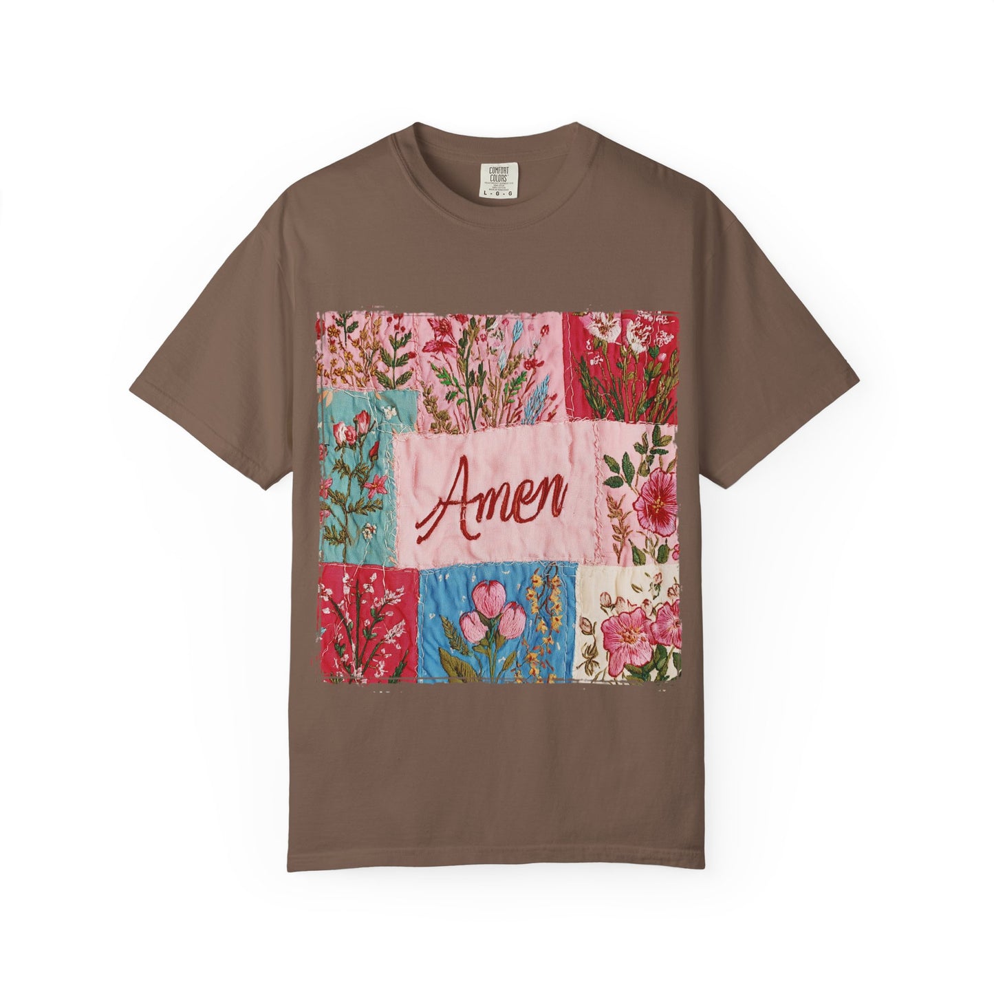 Amen Patchwork Tee