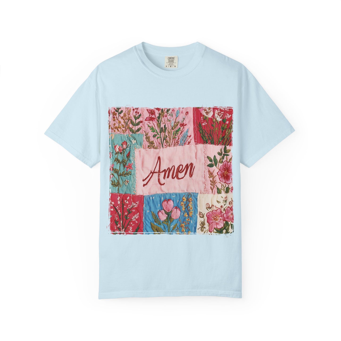 Amen Patchwork Tee