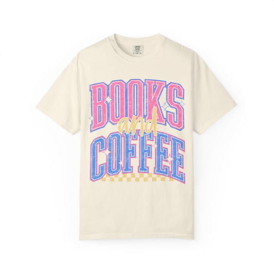 Books and Coffee Tee