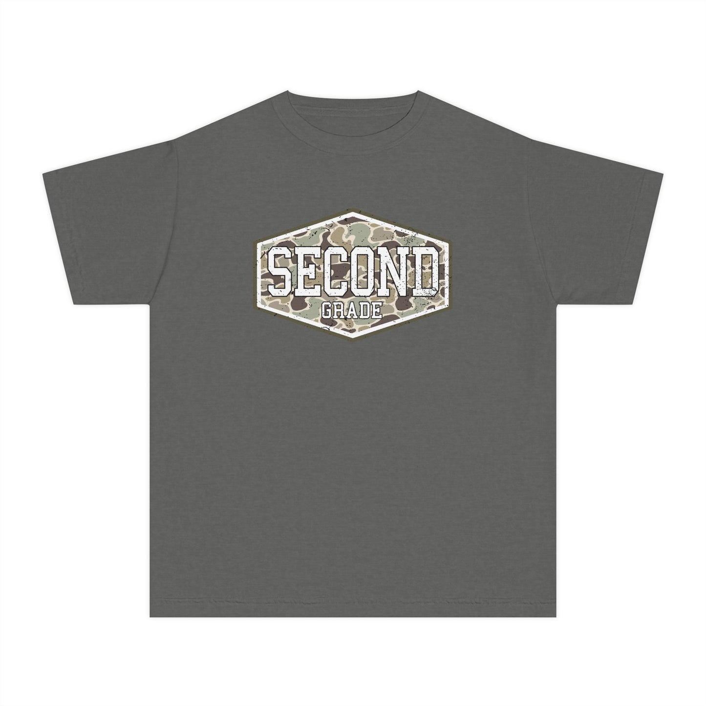 Second Grade Camo Tee