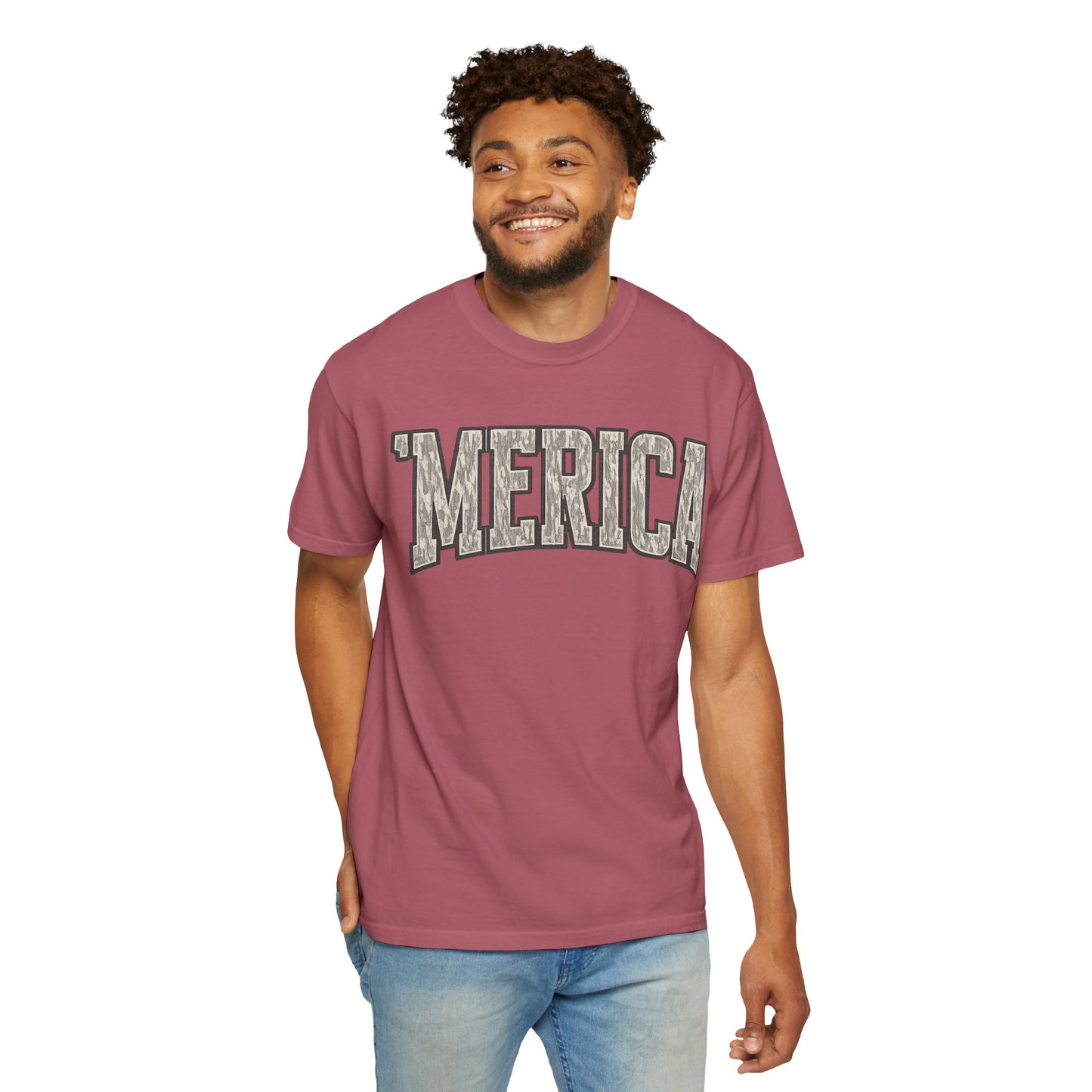'MERICA Camo Graphic Tee