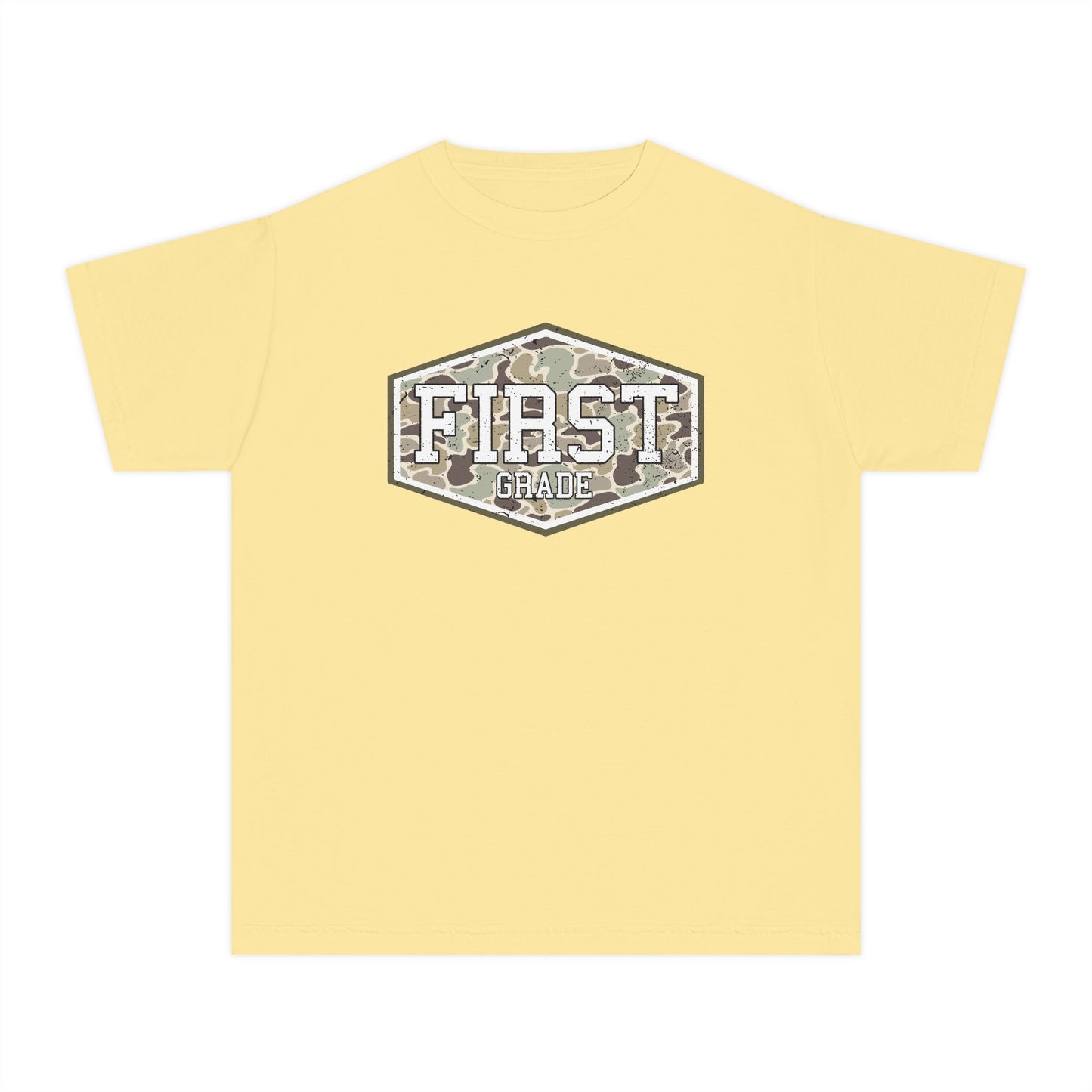 First Grade Camo Tee (Comfort Color)