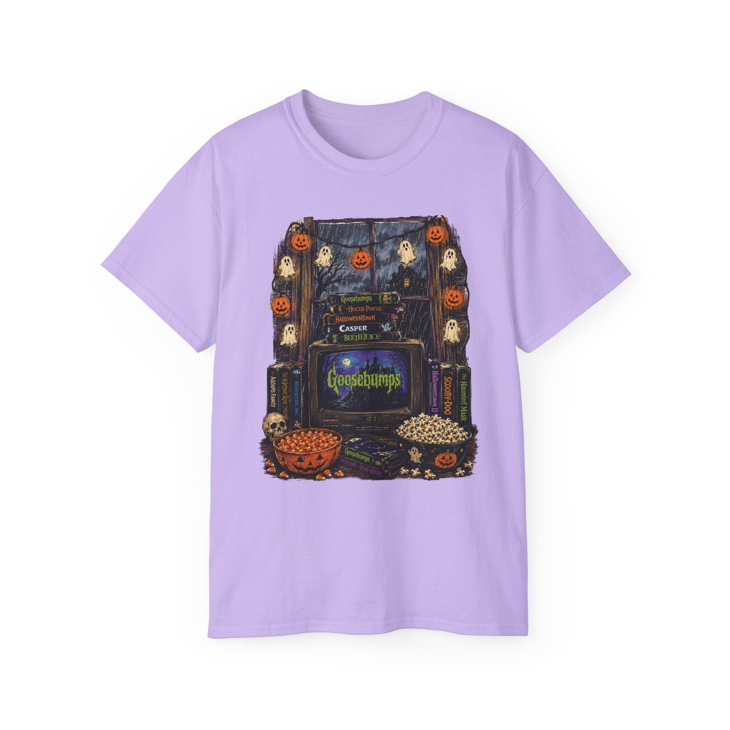 Goosebumps Retro Arcade Halloween Tee