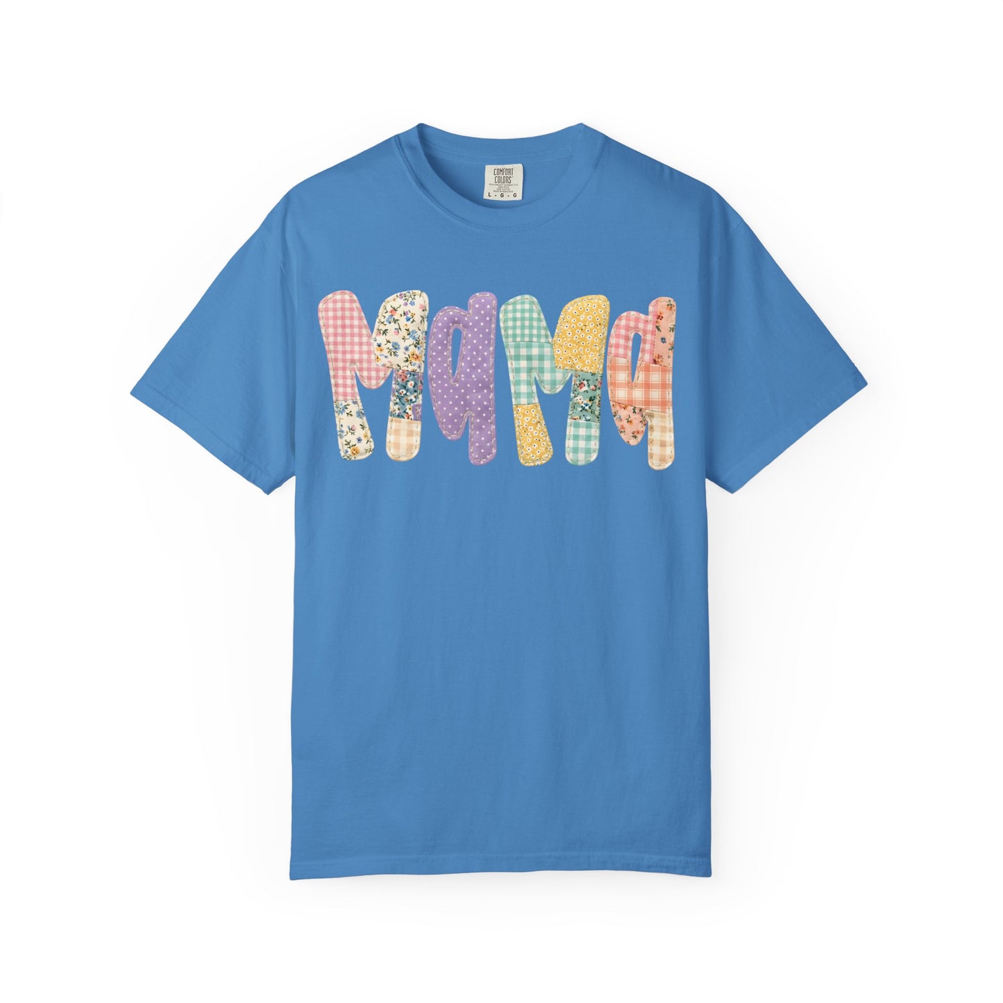 Floral & Gingham Mama Tee