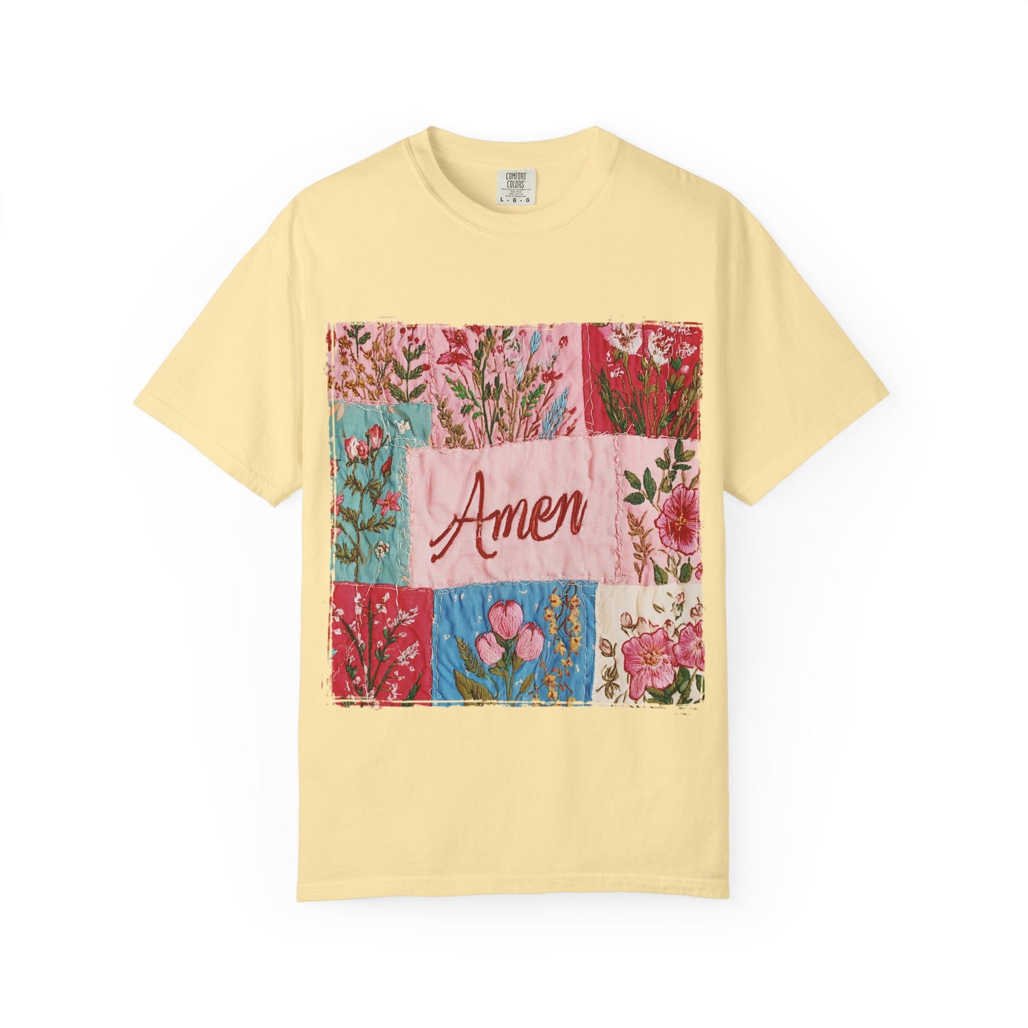 Amen Patchwork Tee