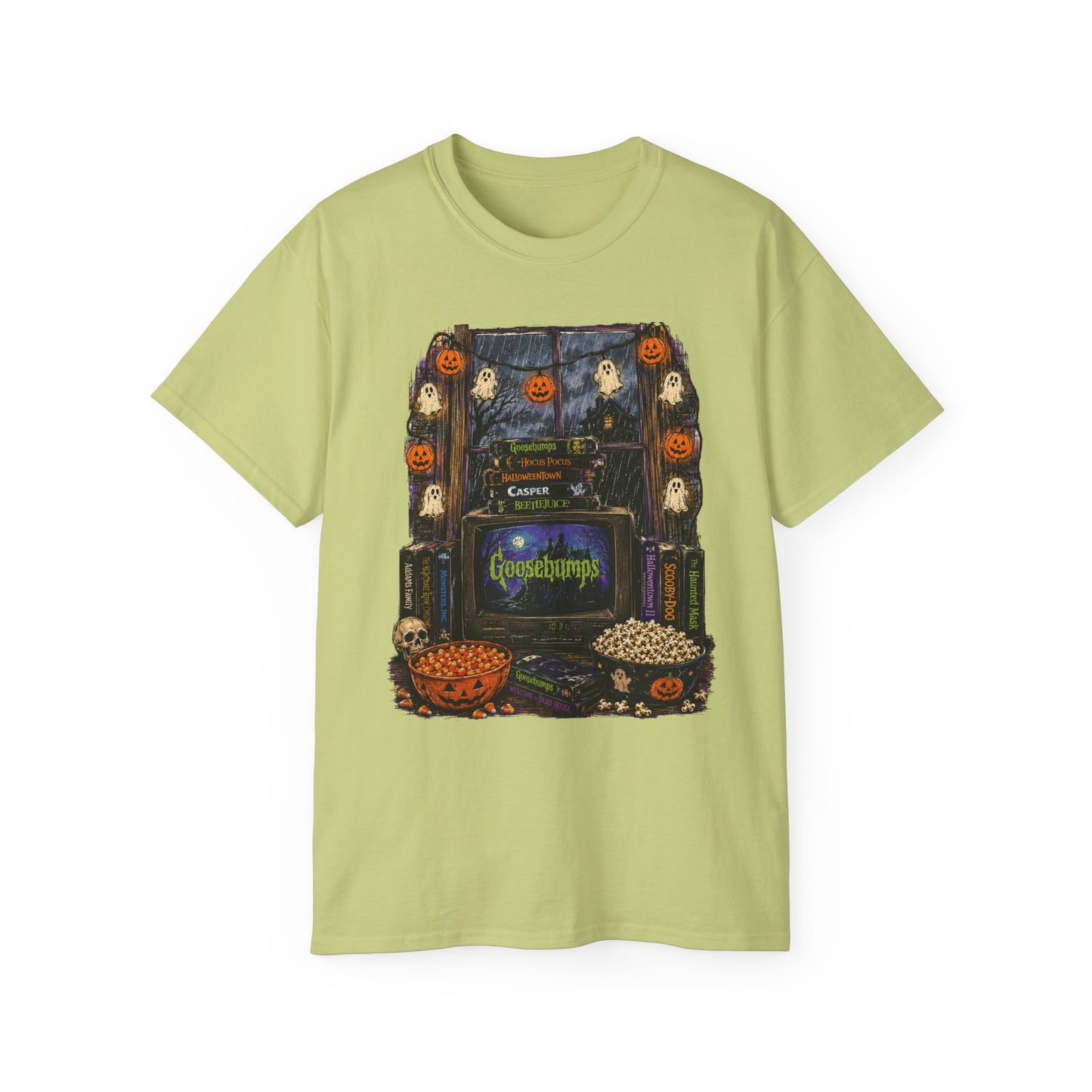 Goosebumps Retro Arcade Halloween Tee