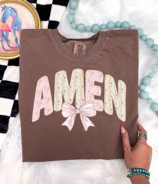 Amen Floral Tee