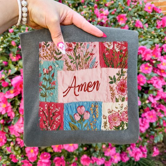 Amen Patchwork Tee