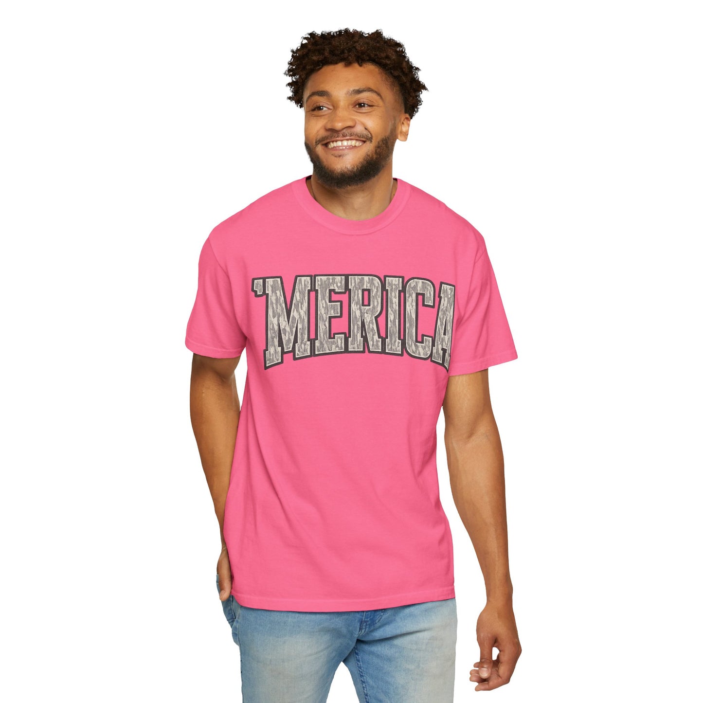 'MERICA Camo Graphic Tee