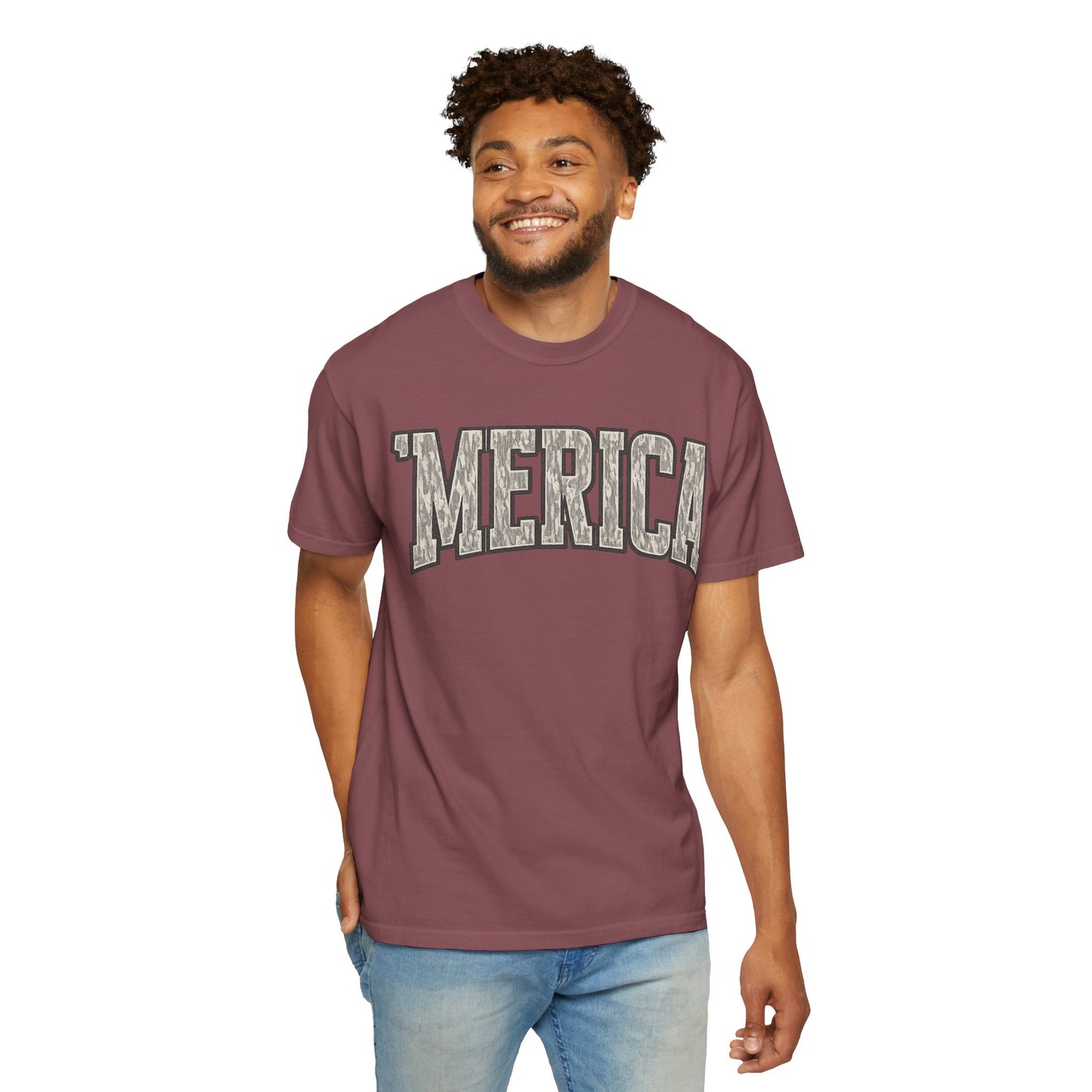'MERICA Camo Graphic Tee