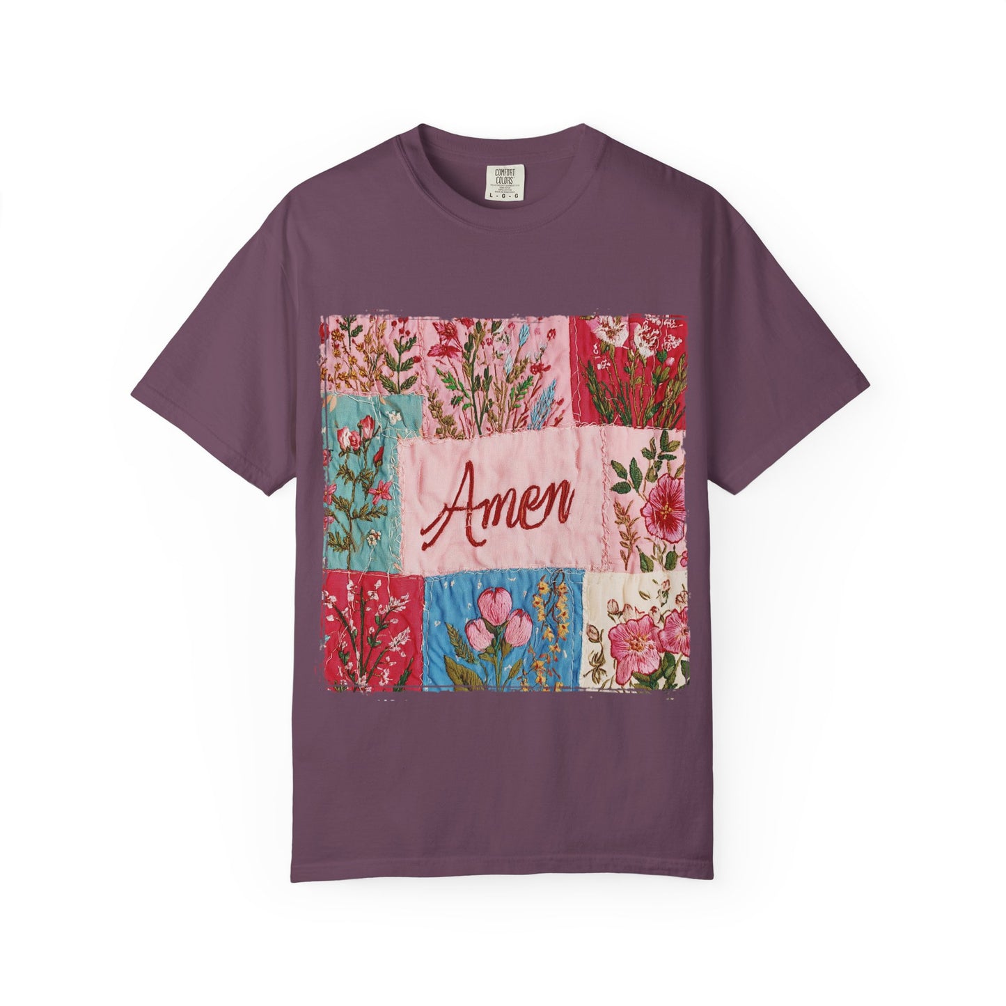 Amen Patchwork Tee