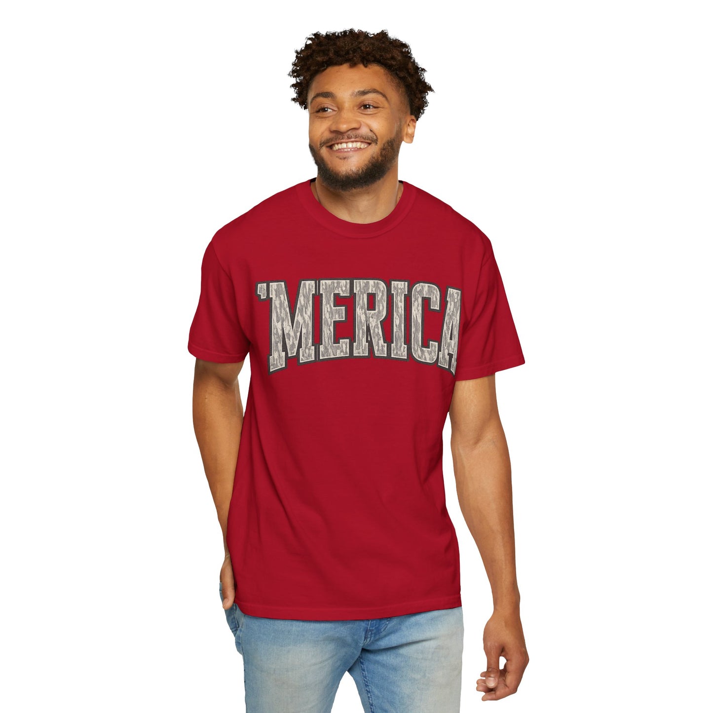 'MERICA Camo Graphic Tee