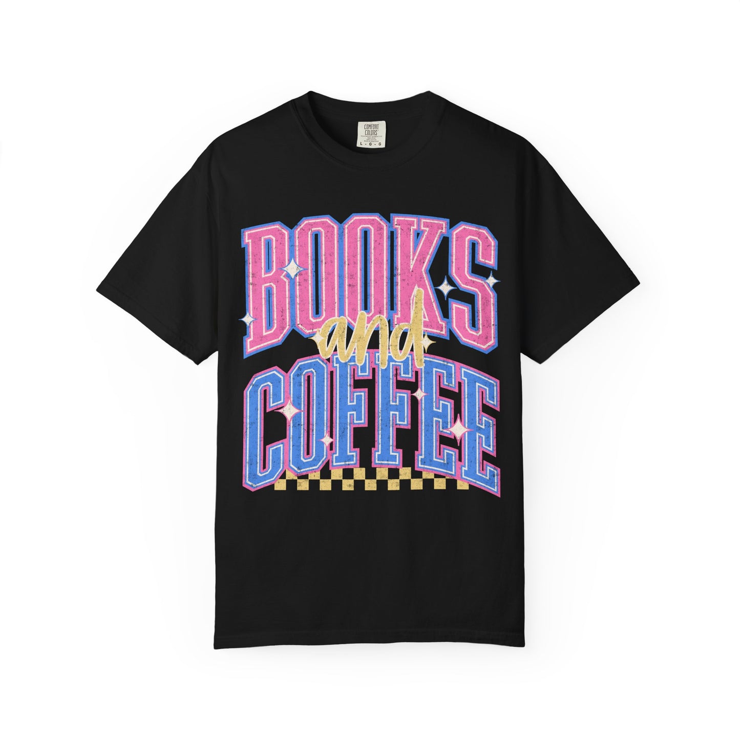 Books and Coffee Tee