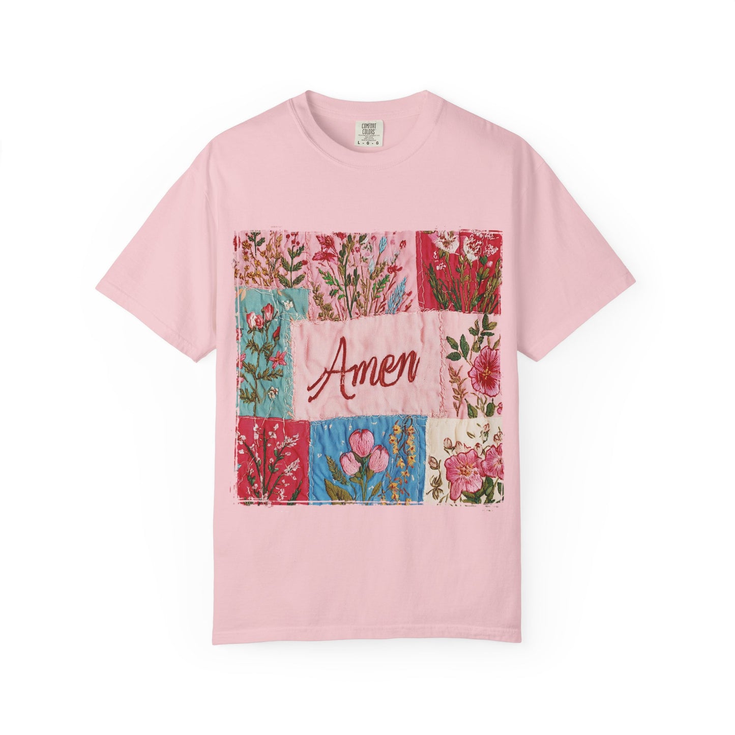 Amen Patchwork Tee