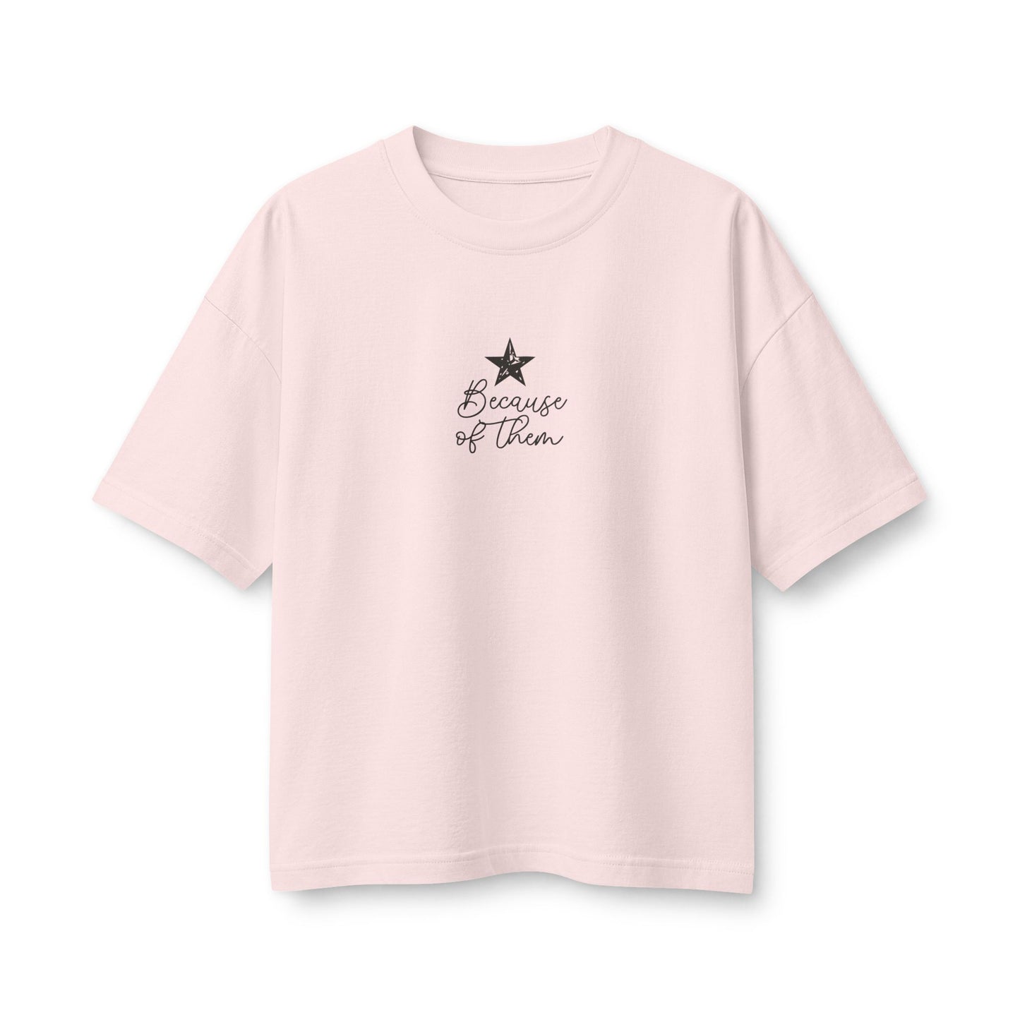 'Because of Them' Patriotic Veterans Tribute Tee