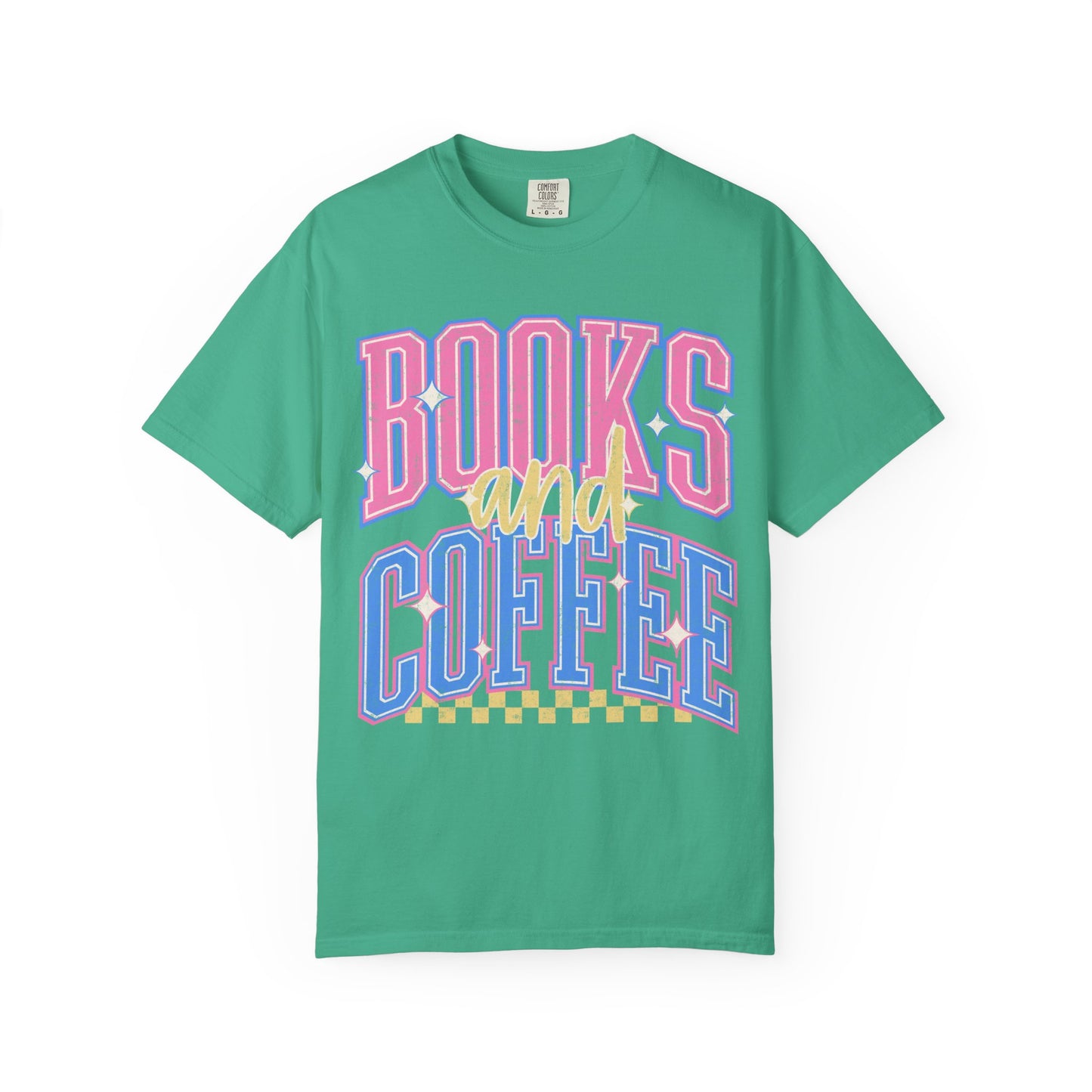Books and Coffee Tee