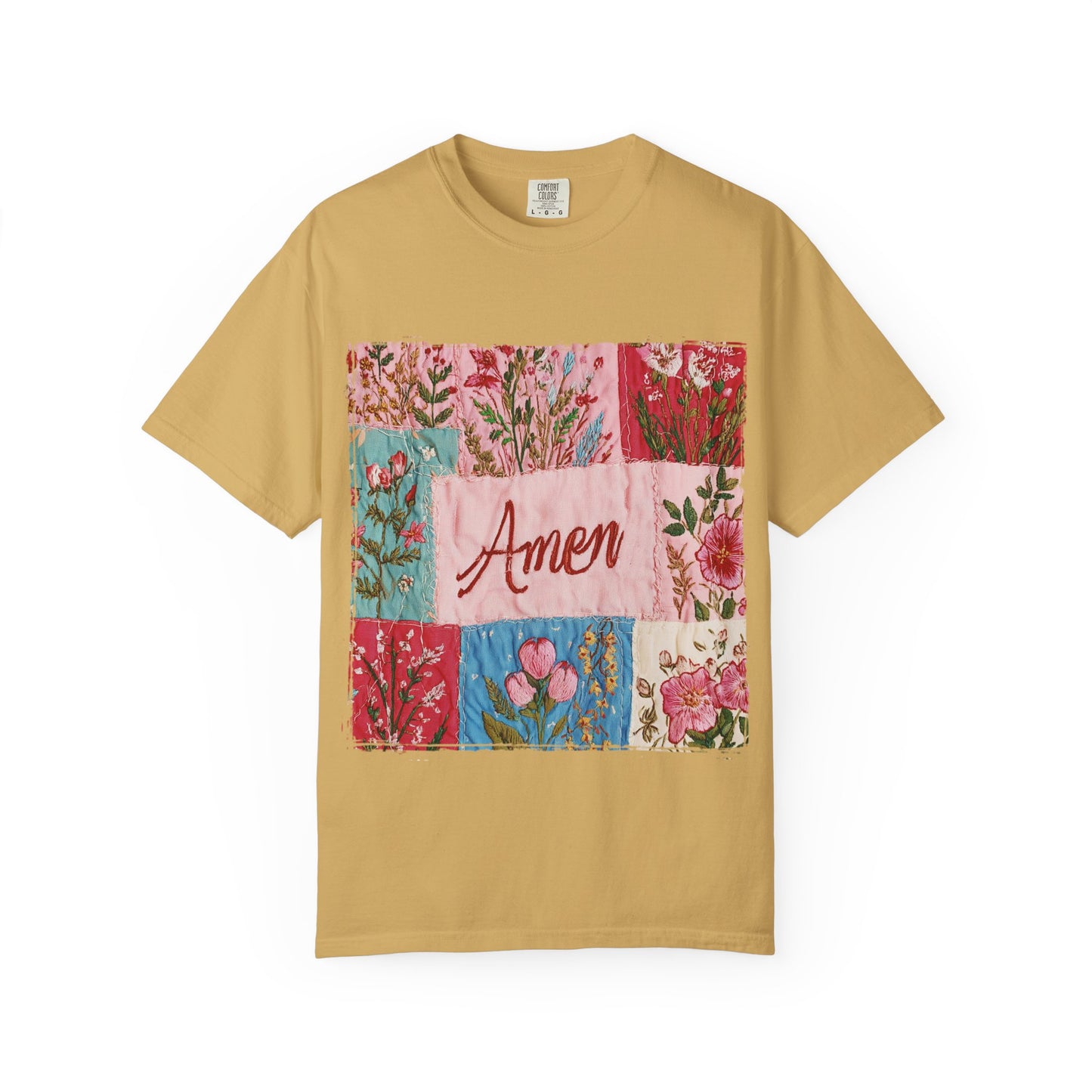 Amen Patchwork Tee