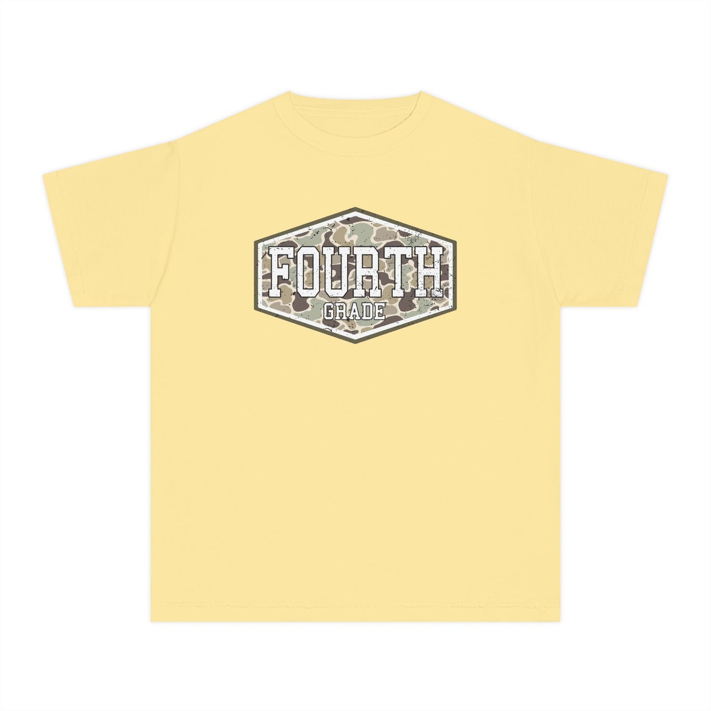 Fourth Grade Camo Tee