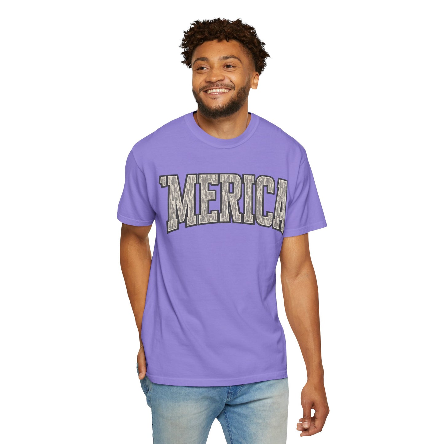 'MERICA Camo Graphic Tee