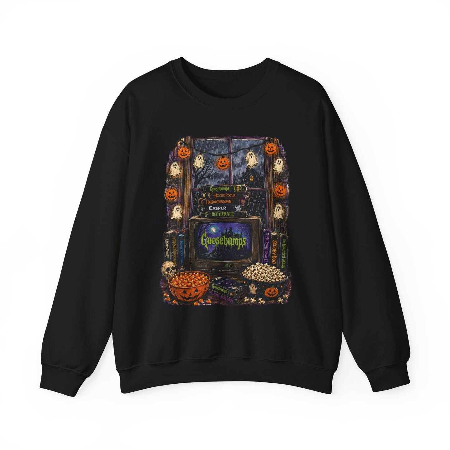 Goosebumps Halloween Crewneck Sweatshirt