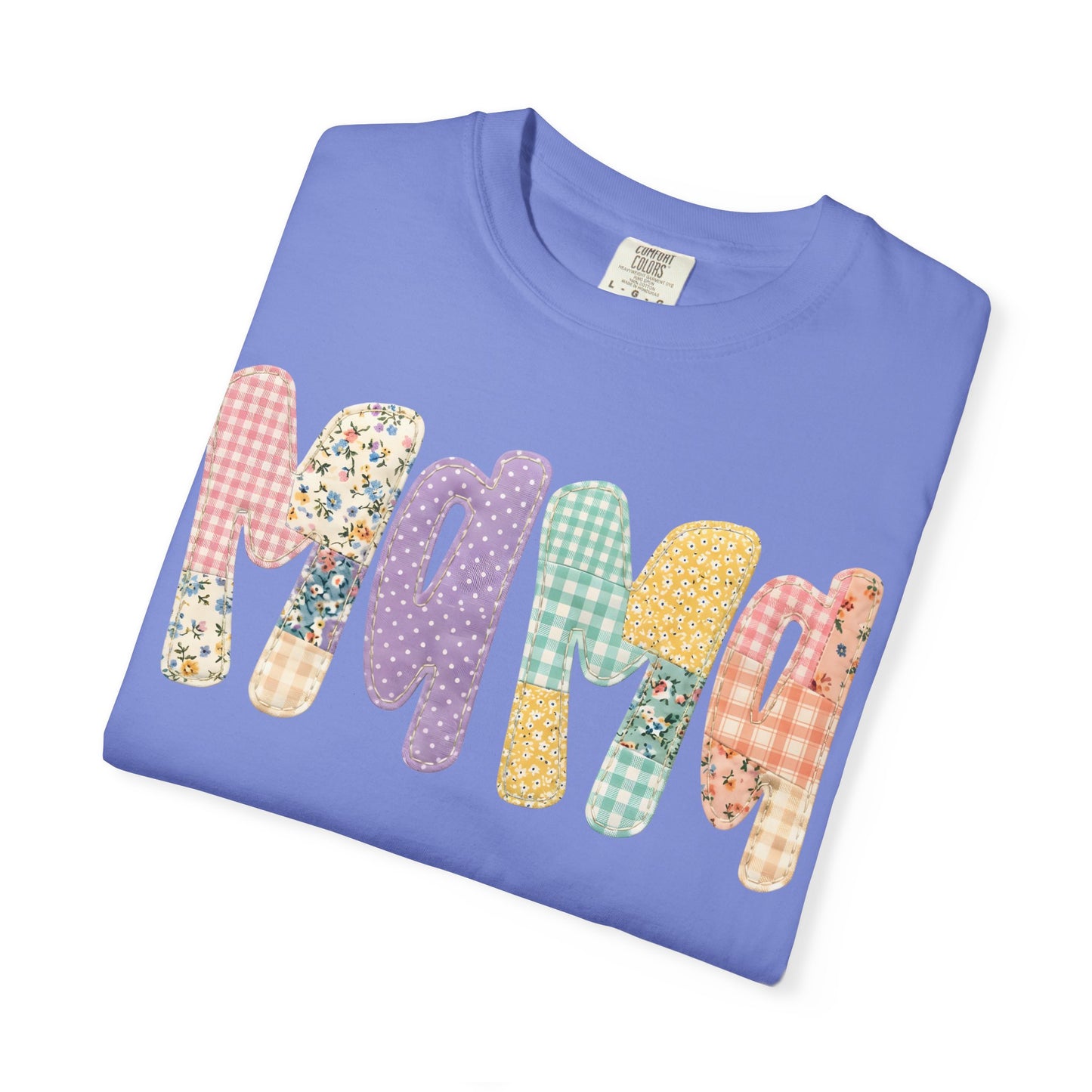 Floral & Gingham Mama Tee