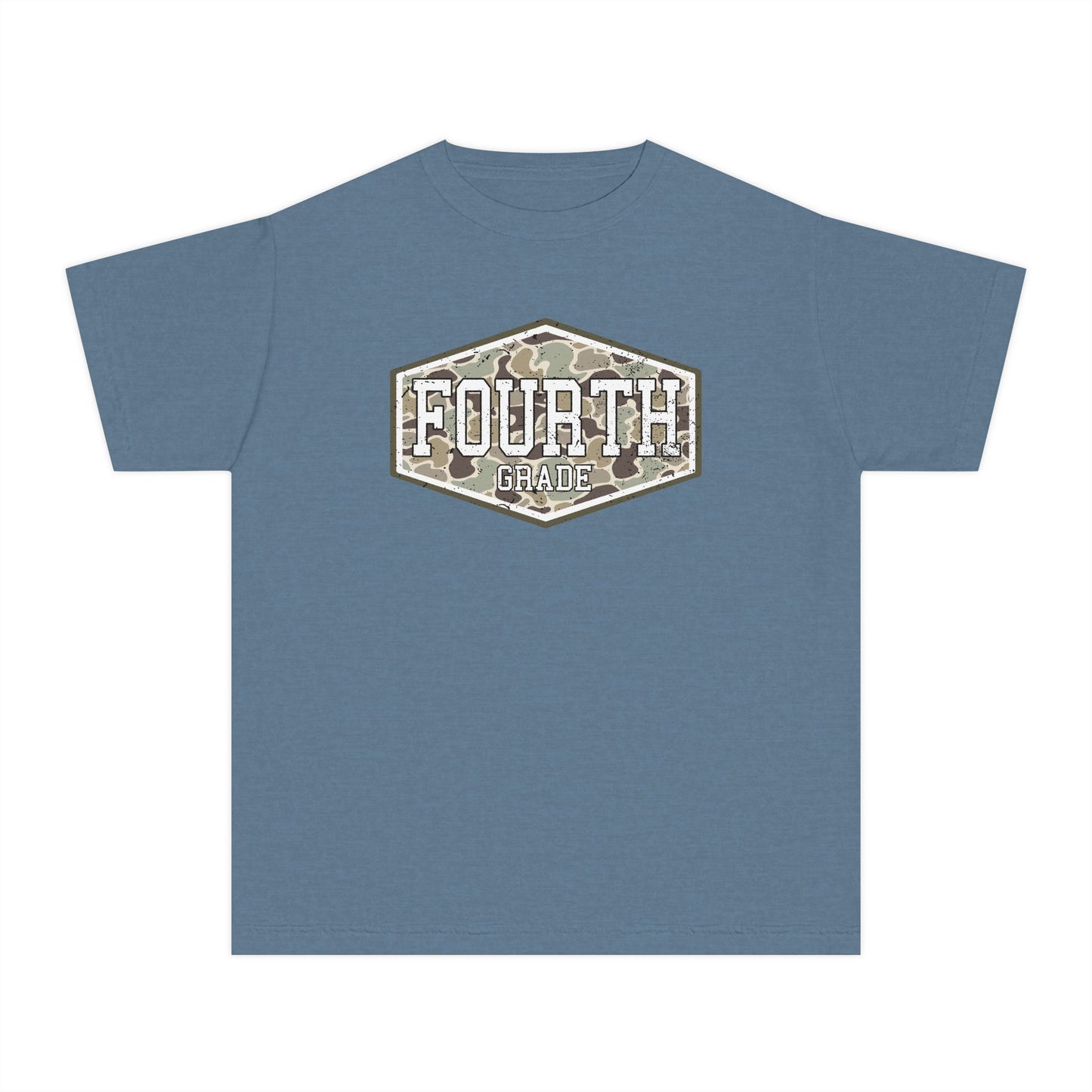 Fourth Grade Camo Tee