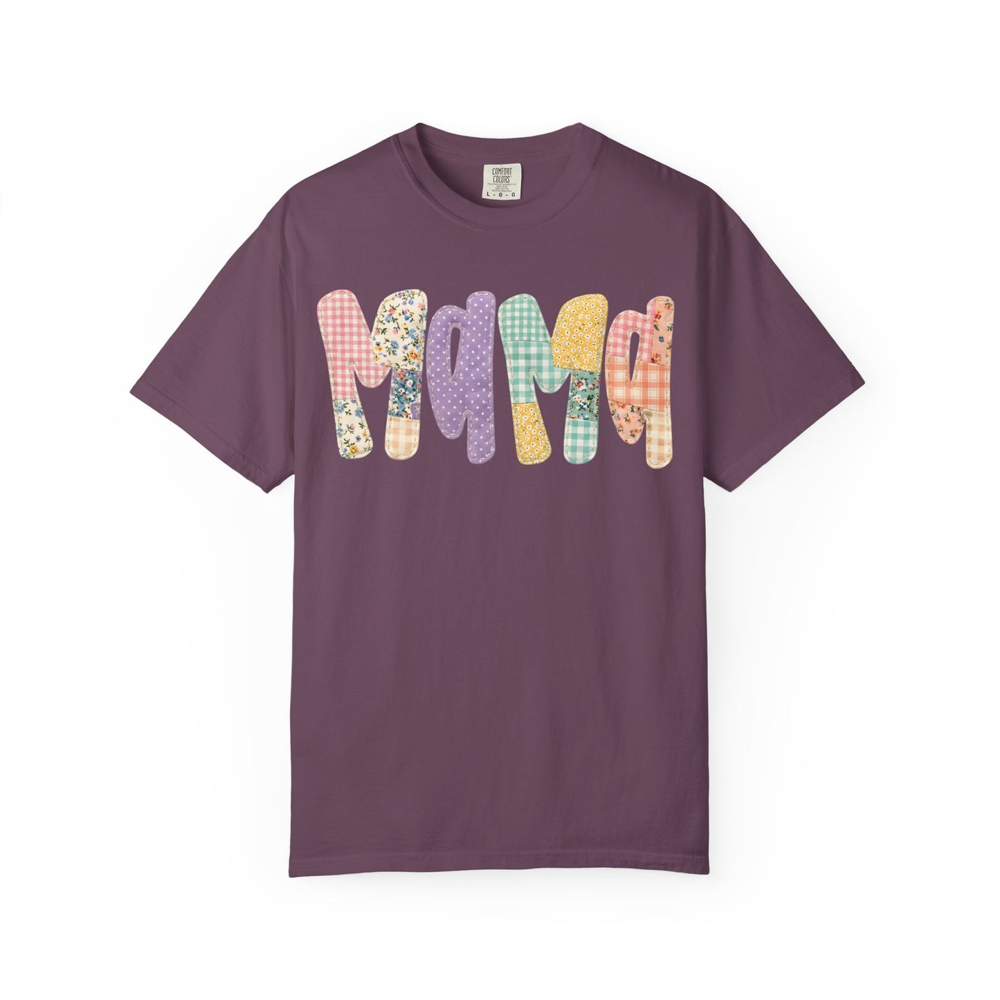 Floral & Gingham Mama Tee
