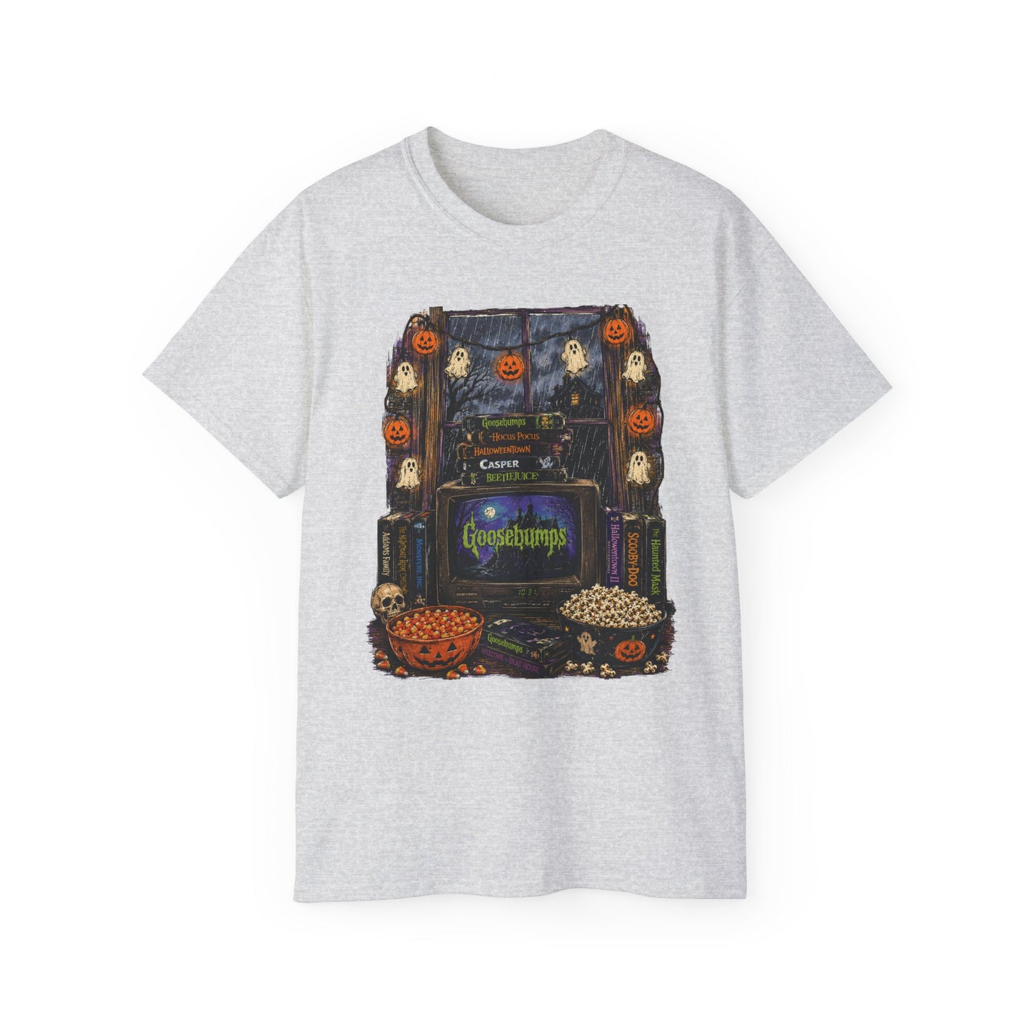 Goosebumps Retro Arcade Halloween Tee