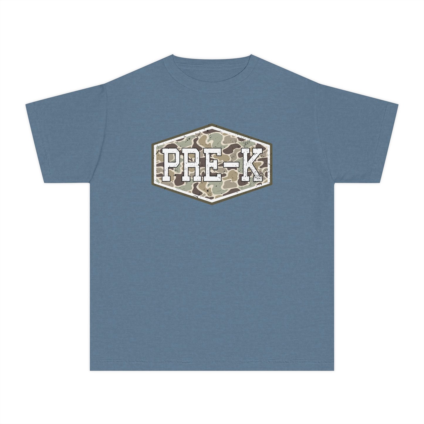 Camo Pre-K Tee (Comfort Color)