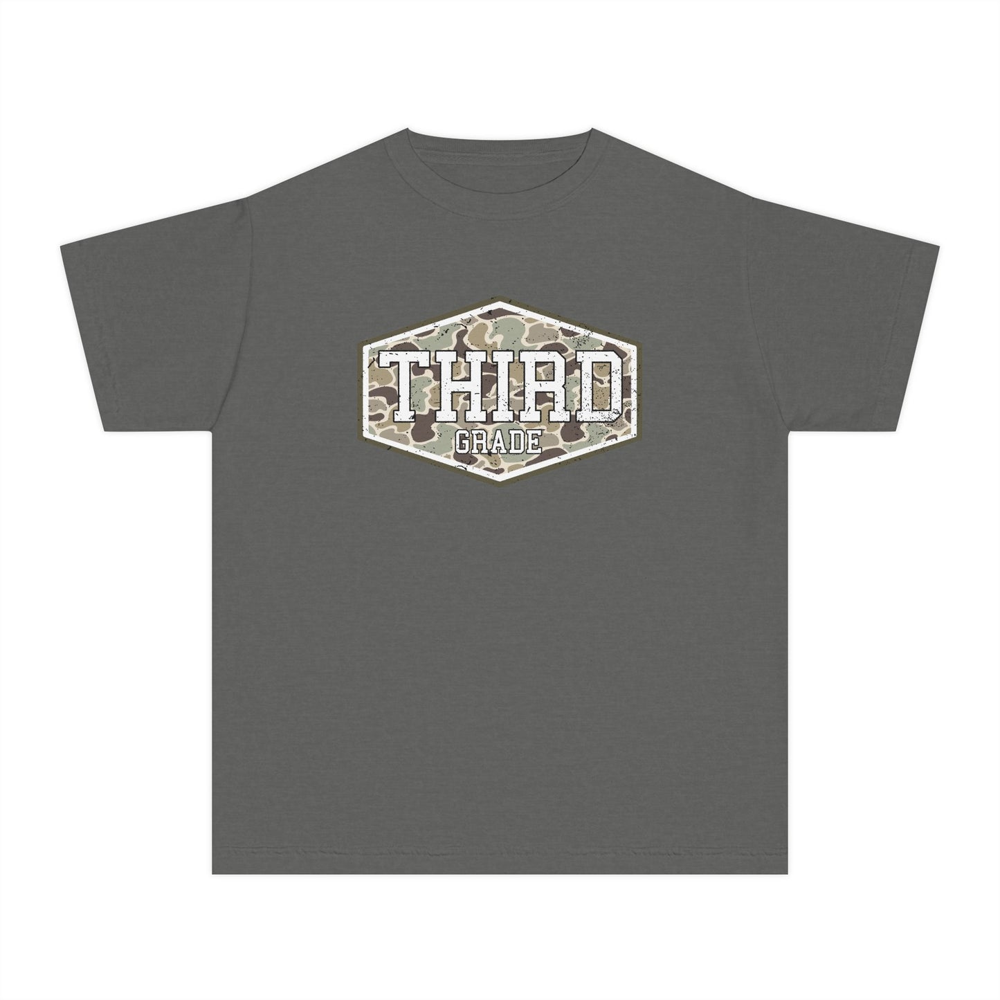 Third Grade Camo Tee