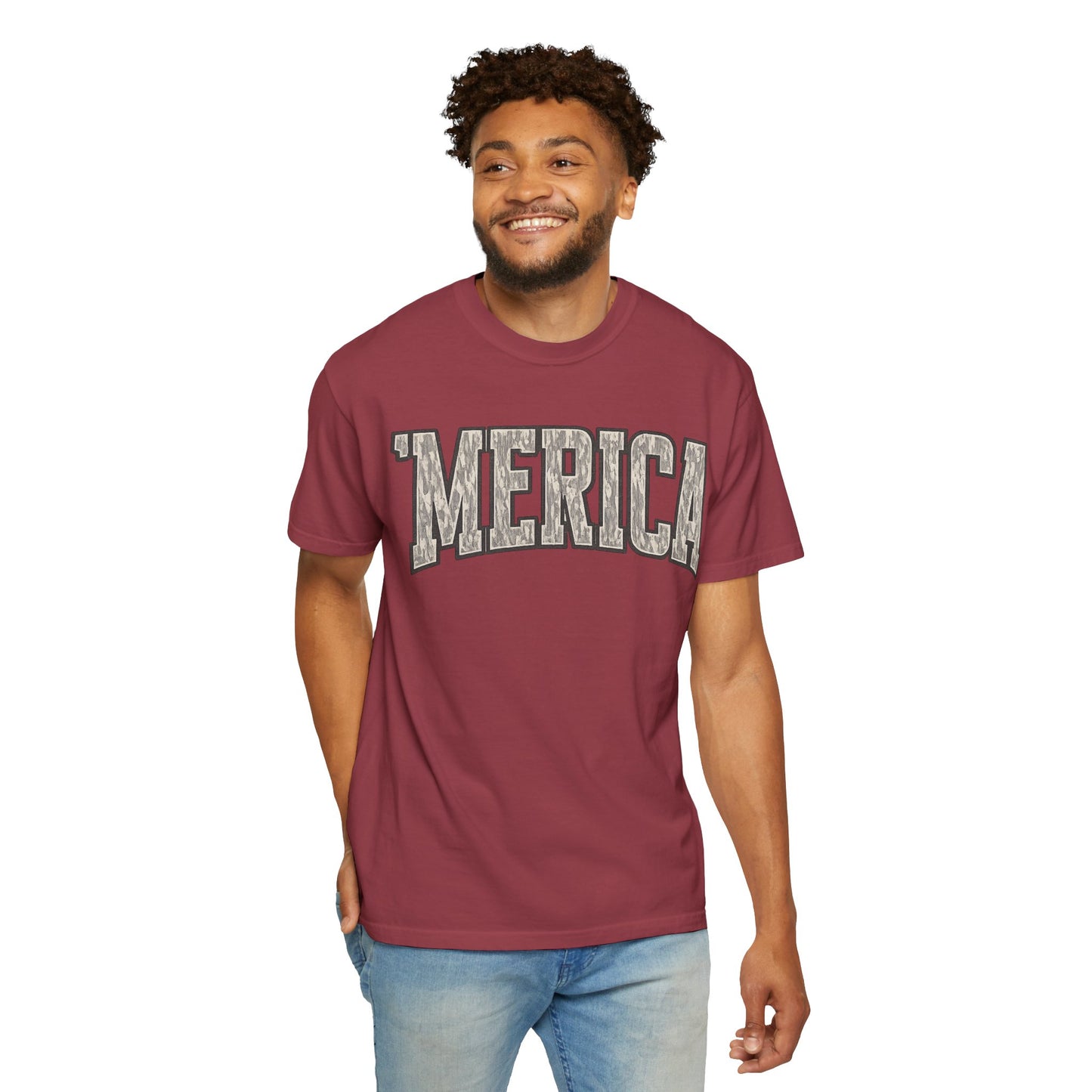 'MERICA Camo Graphic Tee