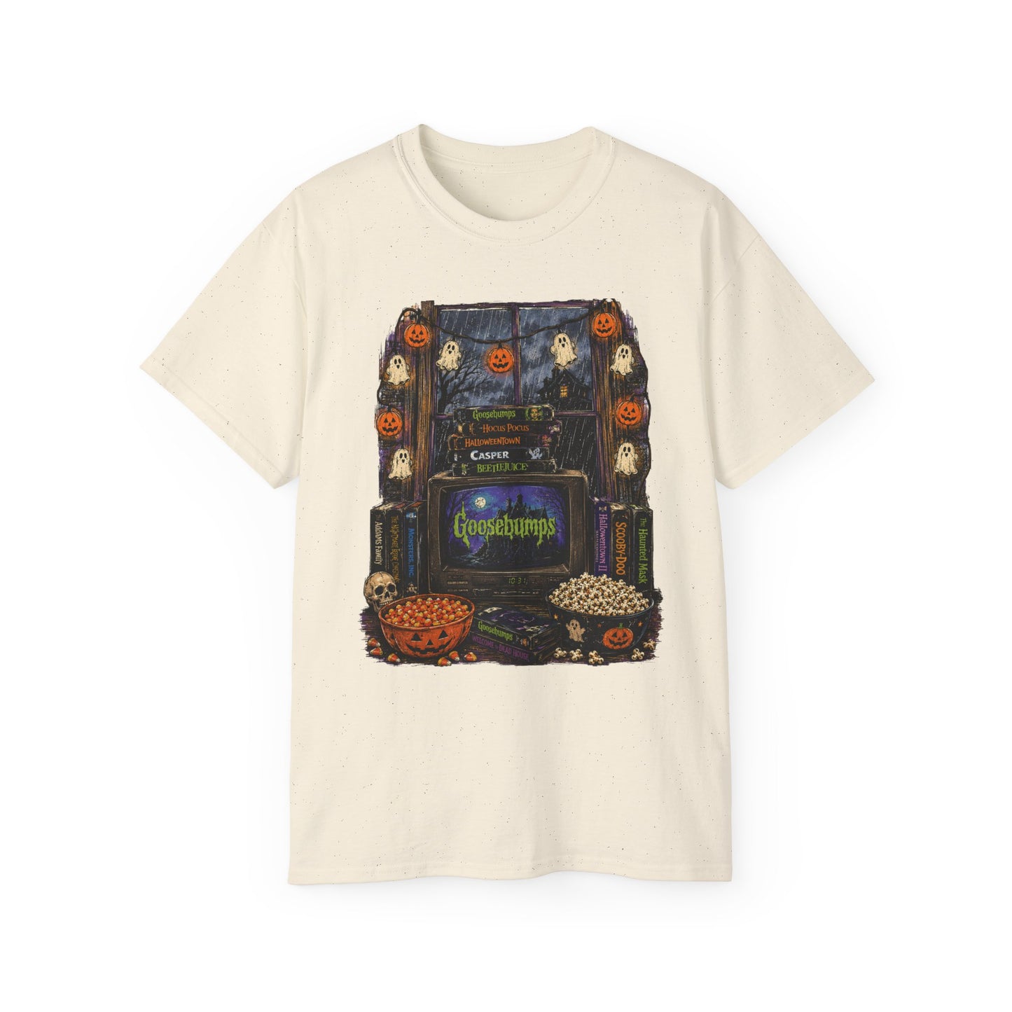Goosebumps Retro Arcade Halloween Tee