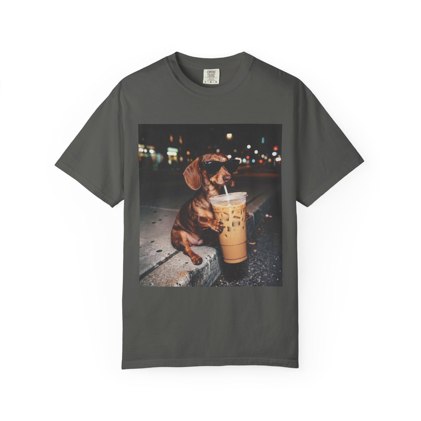 Dachshund & Iced Coffee