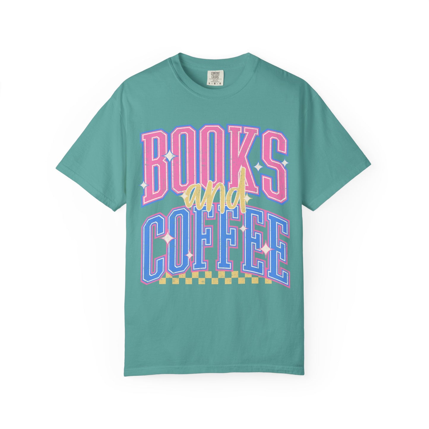 Books and Coffee Tee