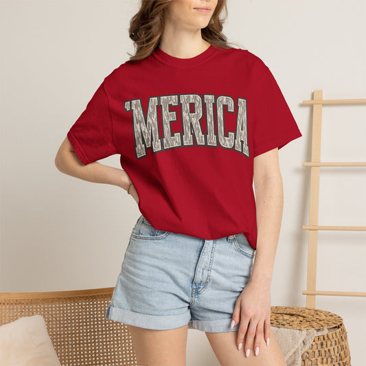 'MERICA Camo Graphic Tee