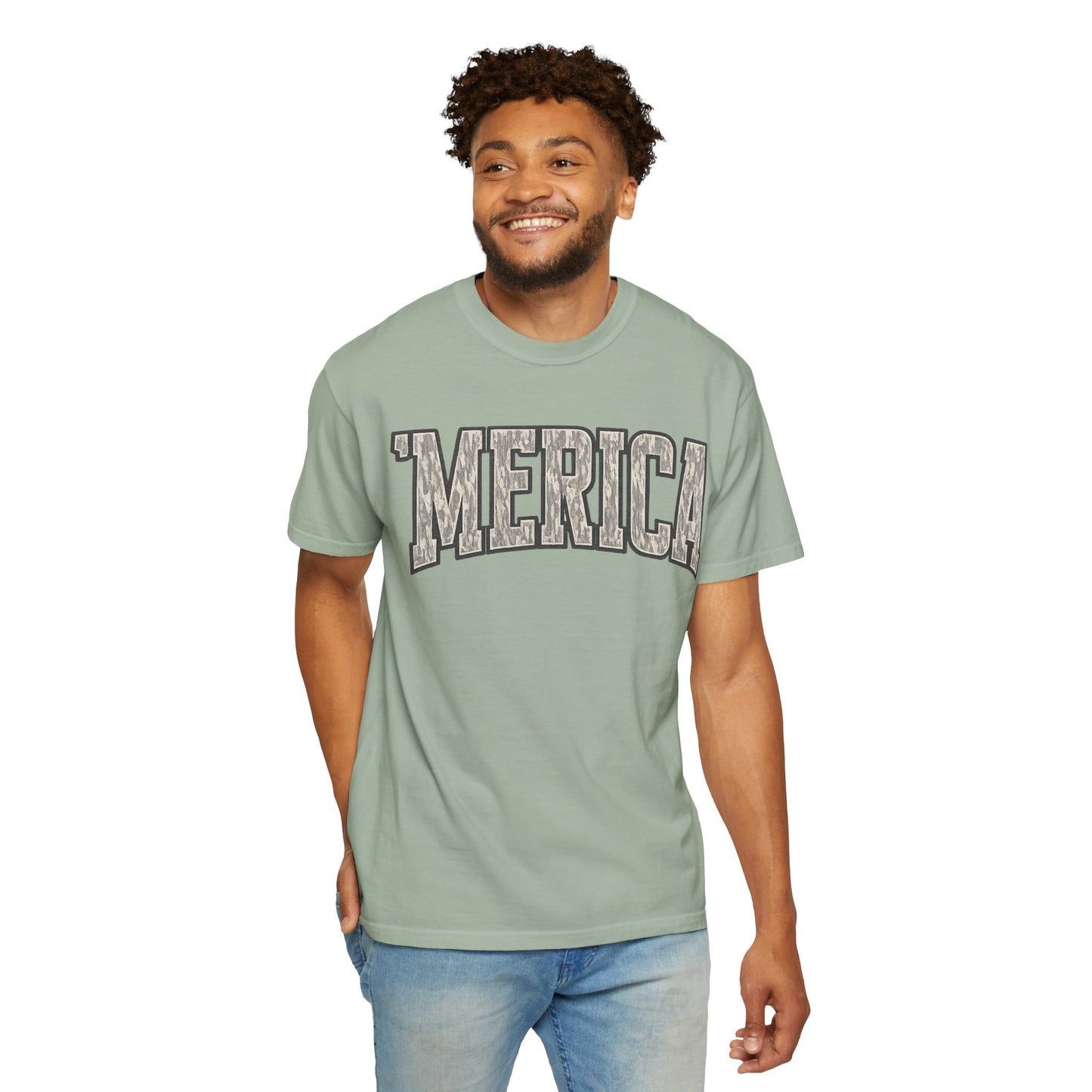 'MERICA Camo Graphic Tee