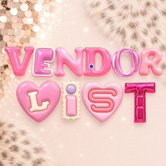 The Ultimate Vendor List